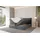 altdecor Boxspringbett - TOLO 160x200 Cord - Dunkelgrau - Komplett-Set mit Taschenfederkern Matratze und Topper, Polsterbett mit H4-Matratze Bettk... - Dunkelgrau