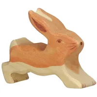Gollnest & Kiesel Kg Holztiger Hase, klein, laufend