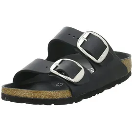 Birkenstock Damen Arizona Big Buckle Sandalen braun, Schwarz(black), 35 EU schmal
