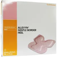 smith & nephew gmbh - woundmanagement Allevyn Gentle Border Heel 23 x 23,2 cm