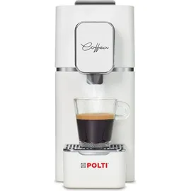 Polti Coffea S15W Kapselmaschine Silber/Weiß