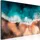 Artgeist Artgeist, Wandbild Wellen im Sand, Leinwand, Querformat, 120 x 80 cm)