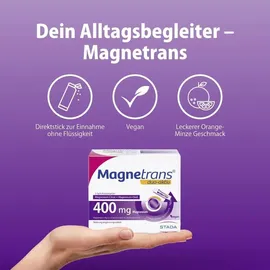 STADA Magnestrans Duo-Aktiv Magnesium Granulat 50 Sticks