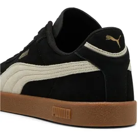 Puma Club II Era Suede Herren Weite E Schwarz/Alpine Snow/Gum 48