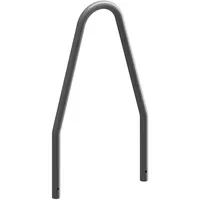 Schake Baumschutzbügel Einbetonieren 800 mm x 1.450 mm Silber