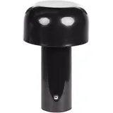 Beliani Kabellose LED Tischlampe Schwarz