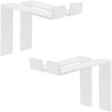 ML-Design Regalhalterung 20 x 4 x 14,5 cm Weiß