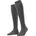 Damen Softmerino W Kh Ull Bomull Lång Enfärgat Knästrumpor Grå Flanell 3210 37-38 EU