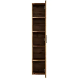 Badplaats - Badezimmer Badschrank Pluto 150cm Eiche - Regal Schrank Hochschr