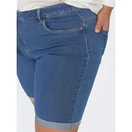 ONLY CARMAKOMA Carthunder Life Reg Long Shorts Blau 44