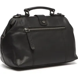The Chesterfield Brand Wax Pull Up Doktorkoffer Leder 24 cm schwarz