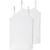 SCHIESSER Mädchen Unterhemd 2er Pack