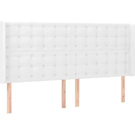 vidaXL Boxspringbett 180 x 200 cm Weiß