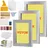 Vevor Siebdruck Kit 3 Stk. Aluminium Rahmen 152,4x254 mm 203,2x304,8 mm 254x355,6 mm 110 Mesh