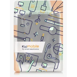 kwmobile 43" TV Outdoor TV Abdeckung - Fernseher Hülle Bildschirmschutz - Schutzhülle wetterfest - Schwarz