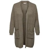 Only Carmakoma Strickjacke CARJADE in Caribou | Gr.: XL