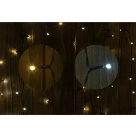 Sygonix SY-5596928 Solar-Lichterkette LED Schwarz, Standard-Grün (seidenmatt)