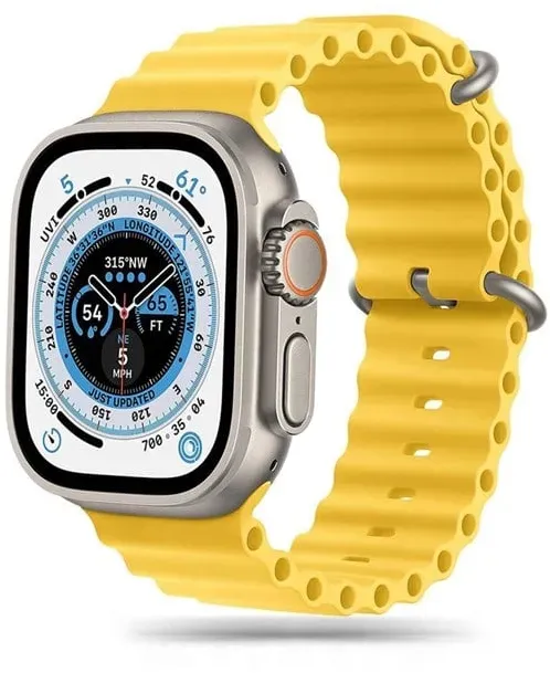 IconBand Pro Strap for Apple Watch 4 / 5 / 6 / 7 / 8 / 9 / SE / Ultra 1 / 2 (42 / 44 / 45 / 49 mm) - Yellow