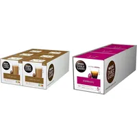 NESCAFÉ Dolce Gusto Café au Lait 96 Kaffeekapseln (ausgewählte Robusta Bohnen & Espresso