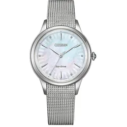 Citizen Damenuhr Elegant Citizen L EM1150-86D - silber