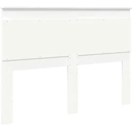 vidaXL Kopfteil mit Kopfteil Weiß 160 cm Holzwerkstoff vidaXL