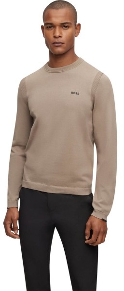 HUGO BOSS Pullover Ever-X olive - 3XL