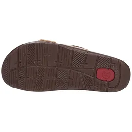 ROHDE Damen Pantolette Leder Schnalle Muster schimmernd Rodigo-D 5857, Größe:38 EU,