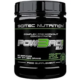 Scitec Nutrition Pow3rd! 2.0 Apfel Pulver 350 g