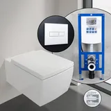 Villeroy & Boch Memento 2.0 Wand-WC mit WC-Sitz Weiß
