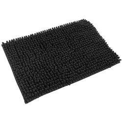 Badematte  FLUFFY - schwarz