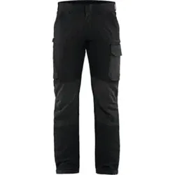 Blakläder Service Bundhose, schwarz / dunkelgrau, Konfektionsgröße 27