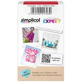 Heitmann simplicol Textilfarbe expert Mohn-Rot 150g