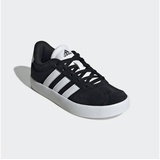 Adidas VL Court 3.0 K Unisex Kinder Sneaker, Core Black Cloud White, 40 EU