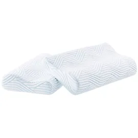 Tempur Nackenstützkissen Shape Queen 61 x 31 cm Weiß