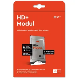 HDPLUS Modul mit Karte, 6 Monate, für Sat-Empfang