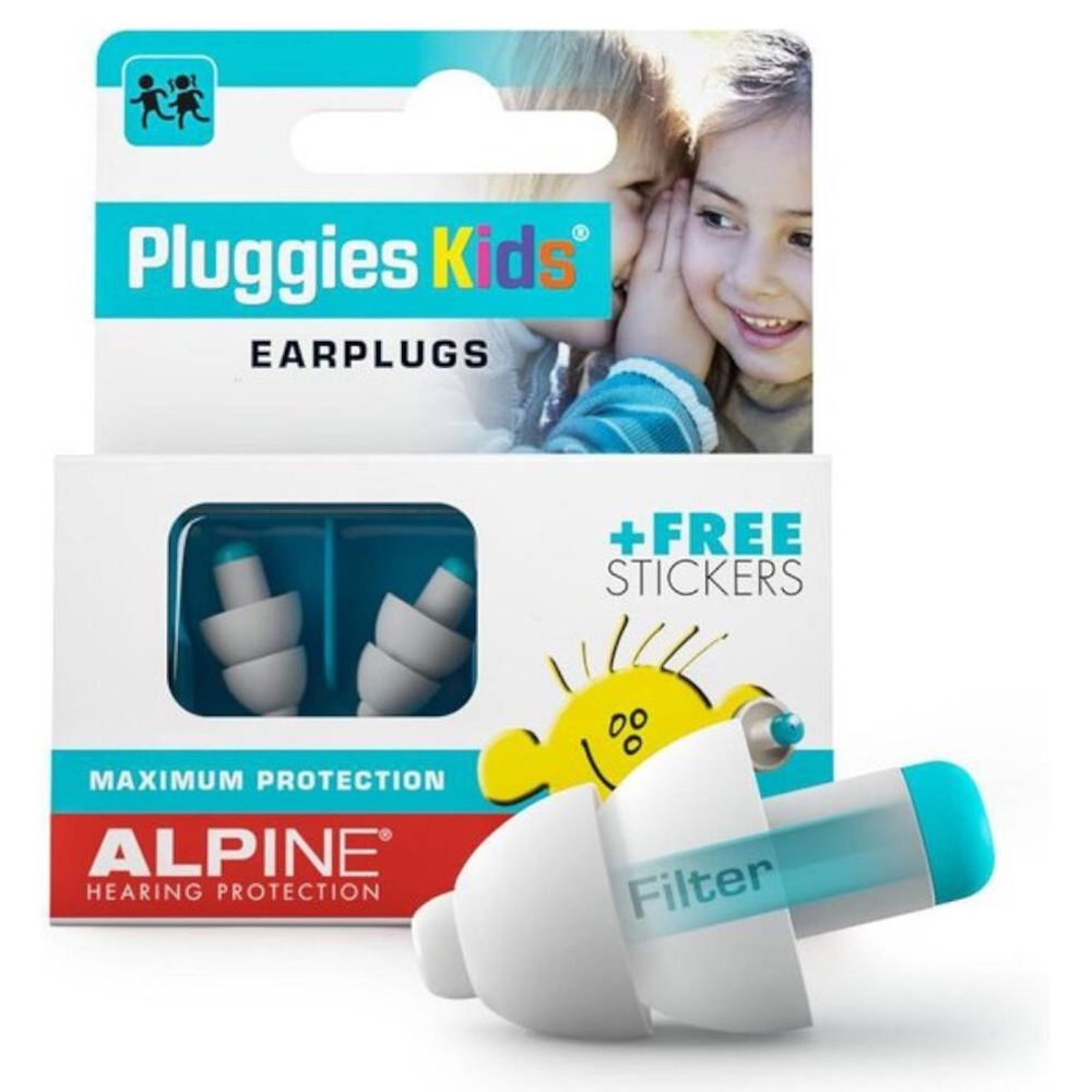 Alpine Pluggies Kids Bouchons d'oreille 2 pc(s) Bouchons d'oreille