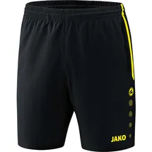 Jako Competition 2.0 Shorts Schwarz/Neongelb XXXL