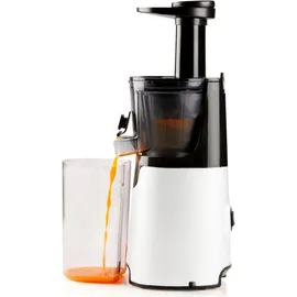 DOMO collection Domo DO9248J Slow Juicer – Entsafter, – 150 W – Gesundheitsbooster – Weiß/Schwarz - Weiß/Schwarz