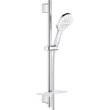 Grohe Rainshower SmartActive 130 Brausestangenset 3 Strahlarten, Durchflussbegrenzer 9,5 l/min