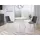 WFL GROUP Designer Ø 100 cm weiß