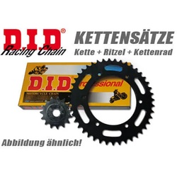 DID Kette und ESJOT Räder PRO-STREET Kettensatz TRIUMPH 765 Street Triple (RS/R/LOW), 17-, 660 Street Triple S, 18-, schwarz-gold