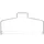 Intirilife Tortenschneider Kuchenschneider in Silber | Gr.: onesize