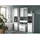 xonox.home Kojak Badschrank 40 x 188 x 34 cm Weiß/Grau