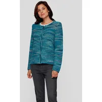 Rabe Strickjacke Gemustert - Rundhals, Langarm - 38