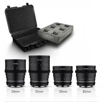 Samyang MF 24/35/50/85 MK2 VDSLR Kofferset Sony E