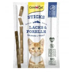 GIMCAT Sticks Lachs&Forelle 4 Stk. Sticks mit Lachs und Forelle