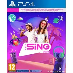 Let's Sing 2025 mit internationalen Hits - PS4 [EU Version]