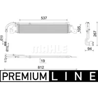 mahle Ölkühler, Automatikgetriebe