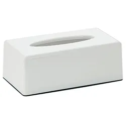 Kosmetiktuch-Box Panno Kunststoff weiß 25,0x14,0x9,0cm