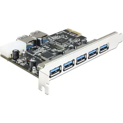 Delock PCI Express Card > 5 x external + 2 x internal USB 3.0